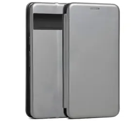Beline Magnetic pouzdro pro Google Pixel 7 Pro ocelová / Pouzdro / Flip / magnetické / Peněženka, stojánek