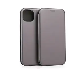 Beline Book Magnetic ocelová / Pouzdro typu kniha / Apple iPhone 15 Plus / Magnetické, TPU a umělá kůže