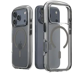 Araree Duple M Air šedá / Pouzdro pro iPhone 17 Pro / MagSafe / TPU + polykarbonát