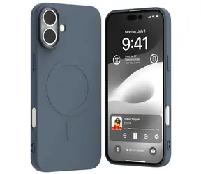 Mercury Semi-Silicone MagSafe pro Apple iPhone 16 Plus světle modrá / Kryt / Silikonový / MagSafe