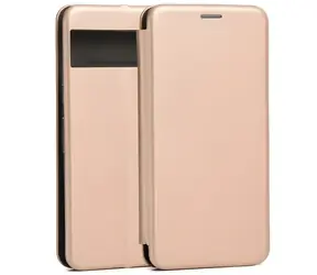 Beline Magnetic pouzdro pro Google Pixel 7 Pro zlatá / Pouzdro / Flip / magnetické / Peněženka, stojánek