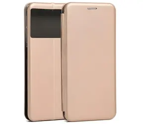 Beline Book Magnetic Xiaomi Poco M5 zlaté / Pouzdro typu kniha / Magnetické zavírání / TPU, umělá kůže