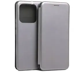 Beline Book Magnetic pouzdro pro Xiaomi 13 Pro ocelová