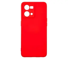 Beline Silicone Case pro Oppo Reno 7 4G červená / Silikonové pouzdro