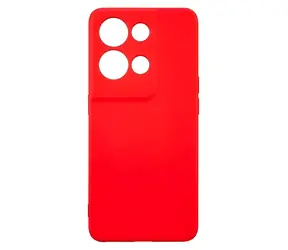 Beline Silicone Case pro Oppo Reno 8 Pro červená / Kryt / Silikonový
