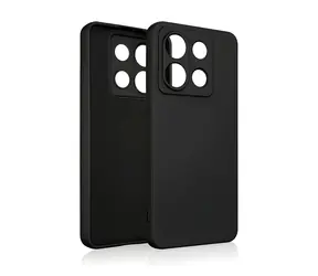 Beline Silicone Poco X6 černá / Zadní kryt / Silikonový