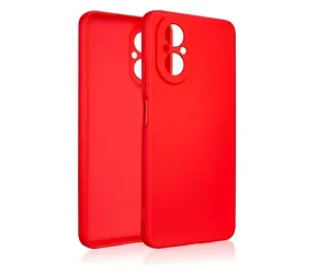 Beline Silicone Case Realme C67 4G červená / Ochranný kryt / Silikon / Textilní podšívka