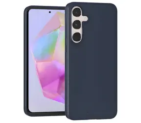 Mercury Soft tmavě modrá / Pouzdro / pro Samsung Galaxy A35 5G / TPU