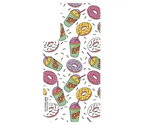 SAMSUNG Rámeček Simpsonovi Donut pro Galaxy S22+ bílá / Rámeček / Pro Frame Cover