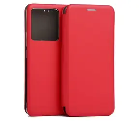Beline Book Magnetic Xiaomi Redmi Note 13 Pro 5G červená / Pouzdro / Flipové / Magnetické zavírání / Kapsa na karty