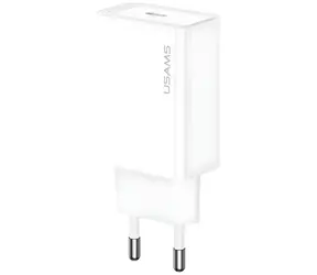 USAMS T69 bílá / Nabíječka / USB-C / 30W / Quick Charge 3.0
