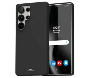 Mercury Soft pouzdro pro Samsung Galaxy S25 Ultra černá / Pouzdro / TPU / Matné