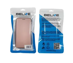 Beline Book Magnetic pouzdro Realme 7 Pro růžové zlato / Pouzdro typu kniha / Magnetické zavírání