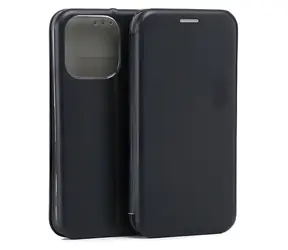 Beline Book Magnetic černá / Pouzdro typu kniha / Apple iPhone 16 Pro 6,3" / Magnetické zavírání