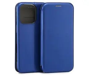 Beline Book Magnetic Apple iPhone 16 Pro 6,3" modrá / Pouzdro / Knížkové / Magnetické zavírání