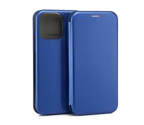 Beline Book Magnetic pro Apple iPhone 16 Pro Max 6.9" modrá / Pouzdro / Flip / magnetické / Peněženka