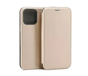 Beline Book Magnetic zlatá / Pouzdro / Apple iPhone 16 Pro Max 6,9" / S magnetem