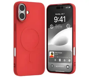 Mercury Semi-Silicone MagSafe iPhone 16 Plus 6,7" červená / Pouzdro / Silikonové / MagSafe