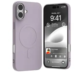 Mercury MagSafe Semi-Silicone pro iPhone 16 Plus fialová / Kryt / MagSafe / Silikon
