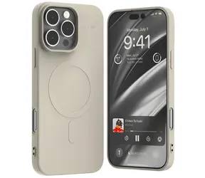 Mercury Semi-Silicone MagSafe kryt pro iPhone 16 Pro Max Stone Gray / Pouzdro / Silikonové / MagSafe