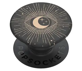 PopSockets All Seeing Gen.2 černá / Držák telefonu / Úchyt na prst / Univerzální