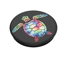 PopSockets 2 Psychedelic Turtle / Držák telefonu / Skládací madlo a stojánek