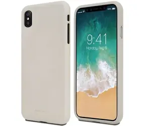 Mercury Soft pouzdro pro Sony Xperia XZ3 pískově béžová / Pouzdro / TPU / Ultratenké