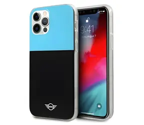 Mini Morris Color Block pro Apple iPhone 12 Pro Max modrá / Kryt / Hardcase / TPU/PC