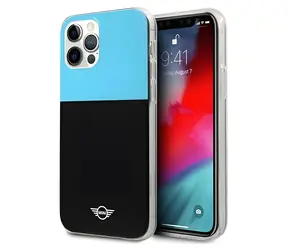 Mini Morris Color Block modrá / Kryt / Apple iPhone 12/12 Pro 6,1" / Hardcase / TPU/PC
