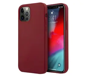 Mini Morris MIHCP12MSLTRE červená / Kryt / silikonový / pro Apple iPhone 12/12 Pro