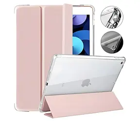 Mercury Clear Back Cover světle růžová / Flipové pouzdro / pro Apple iPad 10.9" 10. gen (2022) / TPU, mikrovlákno