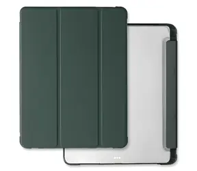 Mercury Clear Back Cover tmavě zelená / Flipové pouzdro / pro Apple iPad Pro 13" (2024)