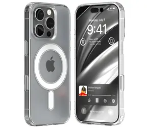 Mercury Jelhard MagSafe iPhone 16 Pro 6.3" transparentní / Pouzdro / MagSafe