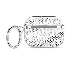 Beline Elegance stříbrná / Pouzdro pro sluchátka / PU/PC / AirPods Pro