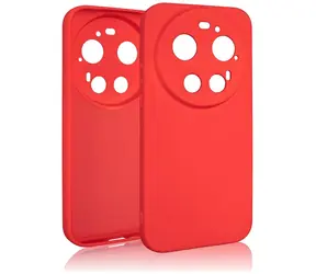 Beline Silicone Case červená / Silikonový kryt / Xiaomi 17 Ultra