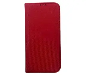 NoName Smart Magnet Book Samsung Galaxy S23 červená / Pouzdro / Flipové / Peněženka / Magnetické zavírání