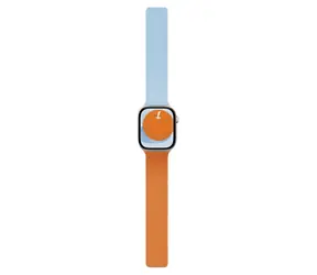 Moft Snap Duo Sunrise/Soothing Mist / Řemínek / Oboustranný silikonový / Pro Apple Watch 1-11/SE/SE 2/SE 3 (38-42 mm)
