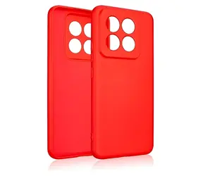 Beline Silicone Case červená / Kryt / Xiaomi 14 Pro / Silikon