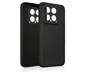 Beline Silicone Case Xiaomi 14 černá / Zadní kryt / silikon