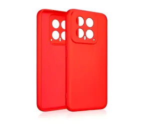 Beline Silicone Case Xiaomi 14 červená / Zadní kryt / silikon