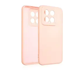 Beline Silicone Case Xiaomi 14 růžové zlato / Zadní kryt / silikon
