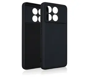 Beline Silicone Case Xiaomi Poco F6 Pro černá / Pouzdro / Silikonové