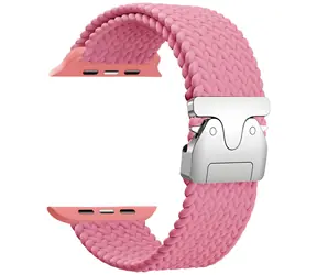 Beline Woven Nylon Parachute 38/40/41mm růžová / Řemínek pro Apple Watch / nylonový / nastavitelný