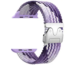 Beline Woven Nylon Parachute 42/44/45/49mm fialová / Řemínek pro Apple Watch / nylonový / nastavitelný