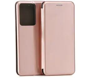 Beline Book Magnetic pouzdro pro Realme 14T růžovozlatá / Pouzdro / Knížkové / Magnetické / Kapsa na kartu