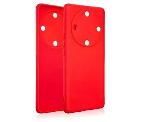 Beline Silicone Case červená / Kryt pro Honor Magic5 Lite / Silikon