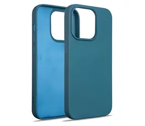 Beline Silicone Case modrá / Kryt / Apple iPhone 14 Pro / Silikon