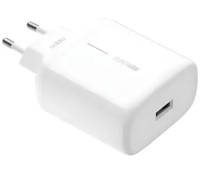 Oppo SUPERVOOC 65W bílá / Nabíječka / USB-A / Rychlé nabíjení
