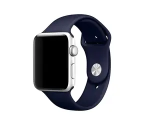 Mercury Silikonový řemínek Apple Watch 38/40/41 mm tmavě modrá / Řemínek / Silikonový / Pro Apple Watch 4/5/6/7/SE