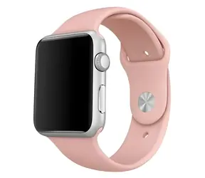 Mercury Silicone Strap Apple Watch 42/44/45 mm růžová / Řemínek / Silikonový